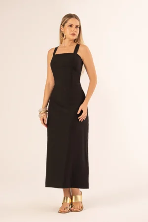 Vestido Poliana Preto