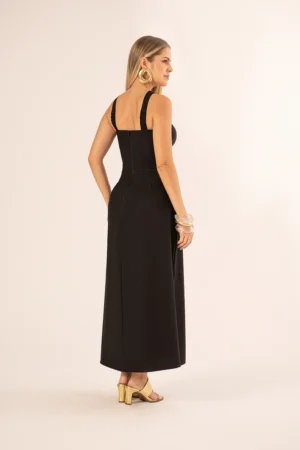 Vestido Poliana Preto