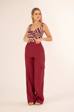 Calça Jheniffer Bordô
