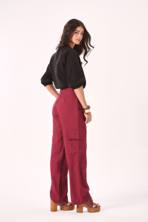 Calça Jhenifer Bordô