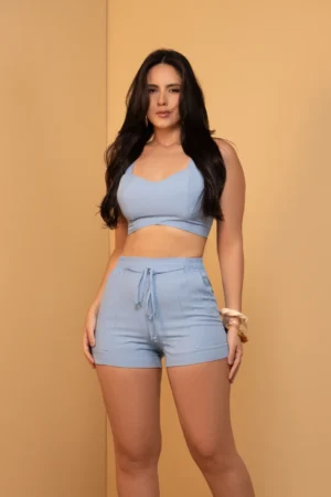 Short Renata Azul